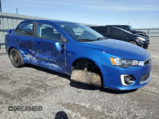 2017 Mitsubishi Lancer ES z VIN JA32U2FUXHU606430, wystawiony jako Copart lot #53269735 z przebiegiem 83 549 mil mil oraz Szkoda całkowita • Salvage title. Historia ofert i sprzedaży dostępna na DreamBid. Obrazek 4.