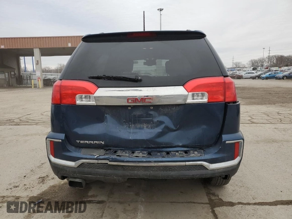 2016 GMC Terrain SLE with VIN 2GKALNEK9G6358917, listed as a Copart auction lot 43624355 with 144,671 mi miles and Salvage Title. Bid and sale history available at carsss.com. Image 6.