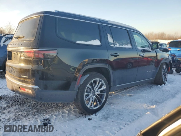 2022 Jeep Wagoneer Series III with VIN 1C4SJVDT2NS157113, listed as a Copart auction lot 84635564 with Not Provided miles and Non Repairable. Bid and sale history available at DreamBid. Image 3.
