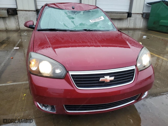 2007 Chevrolet Malibu LTZ with VIN 1G1ZU57N37F201630, listed as a Copart auction lot 85963354 with 186,049 mi miles and Salvage Title. Bid and sale history available at carsss.com. Image 5.