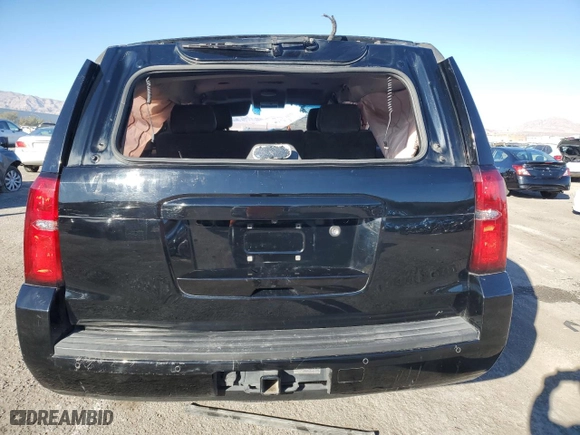 2016 Chevrolet Tahoe Commercial with VIN 1GNLCDEC1GR408308, listed as a Copart auction lot 81150664 with 0 mi miles and Salvage Title. Bid and sale history available at carsss.com. Image 6.