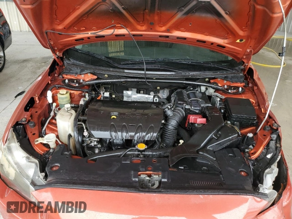 2010 Mitsubishi Lancer GTS with VIN JA32U8FW3AU022400, listed as a Copart auction lot 72569714 with 147,440 mi miles and Salvage Title. Bid and sale history available at carsss.com. Image 11.