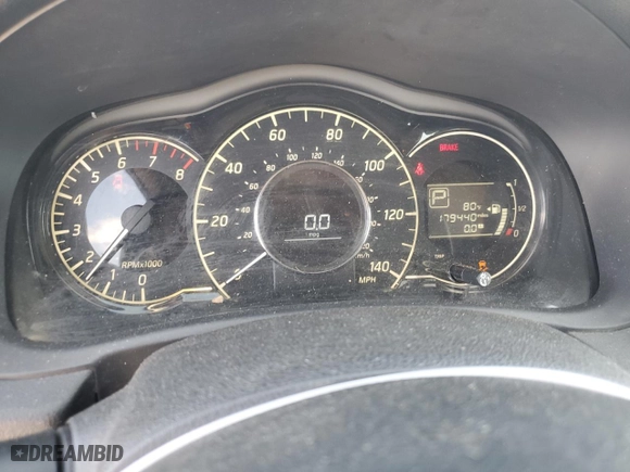 2016 Nissan Versa Note S with VIN 3N1CE2CP6GL407372, listed as a Copart auction lot 47570645 with 179,440 mi miles and Salvage Title. Bid and sale history available at carsss.com. Image 9.