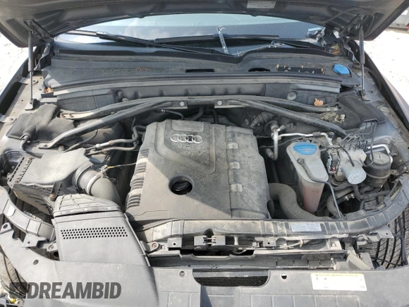2012 Audi Q5 Premium Plus with VIN WA1LFAFPXCA105918, listed as a Copart auction lot 58535425 with 122,097 mi miles and Clean title. Bid and sale history available at DreamBid. Image 12.