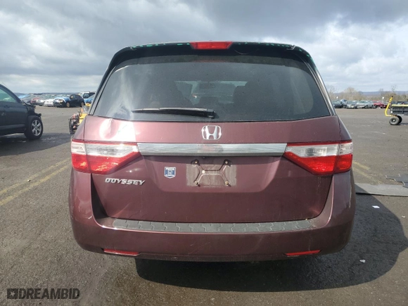 2013 Honda Odyssey EX-L with VIN 5FNRL5H60DB029882, listed as a Copart auction lot 50739655 with 96,493 mi miles and Salvage Title. Bid and sale history available at carsss.com. Image 6.