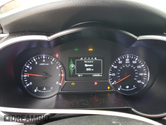 2015 Kia Optima SXL Turbo with VIN 5XXGR4A60FG513545, listed as a Copart auction lot 82642184 with 123,235 mi miles and Salvage Title. Bid and sale history available at DreamBid. Image 9.