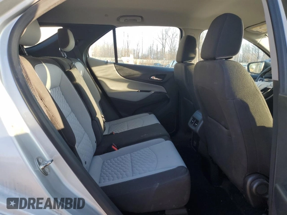 2018 Chevrolet Equinox LS with VIN 3GNAXHEV9JL323297, listed as a Copart auction lot 50613015 with 90,689 mi miles and Salvage Title. Bid and sale history available at DreamBid. Image 12.