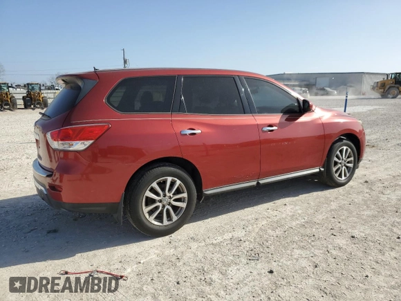 2014 Nissan Pathfinder SV with VIN 5N1AR2MN9EC702797, listed as a Copart auction lot 48481315 with 151,175 mi miles and Clean Title. Bid and sale history available at carsss.com. Image 3.