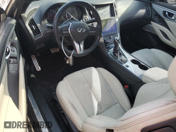 2017 Infiniti Q60 Premium z VIN JN1EV7EL4HM553924, wystawiony jako Copart lot #50354845 z przebiegiem 113 663 mil mil oraz Czysty tytuł • Clean title. Historia ofert i sprzedaży dostępna na DreamBid. Obrazek 8.