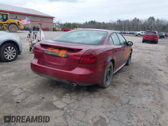 2006 Pontiac Grand Prix z VIN 2G2WP552461151535, wystawiony jako IAAI lot #41963094 z przebiegiem 127 856 mil mil oraz . Historia ofert i sprzedaży dostępna na DreamBid. Obrazek 4.