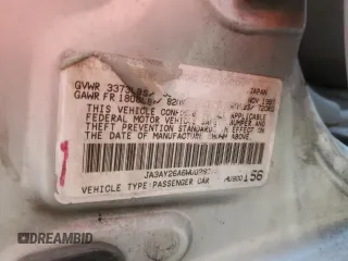 1998 Mitsubishi Mirage DE z VIN JA3AY26A6WU029219, wystawiony jako Copart lot #72253654 z przebiegiem Nie podano mil oraz Szkoda całkowita • Salvage title. Historia ofert i sprzedaży dostępna na DreamBid. Obrazek 13.