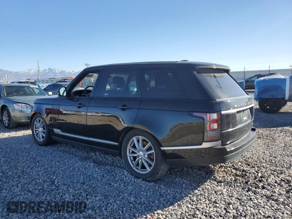 2014 Land Rover Range Rover with VIN SALGR2WF7EA136695, listed as a Copart auction lot 79282484 with 118,806 mi miles and Clean Title. Bid and sale history available at DreamBid. Image 2.
