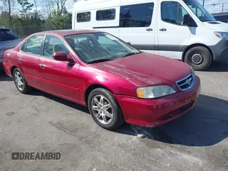 1999 Acura TL with VIN 19UUA5659XA024818, listed as a IAAI auction lot 41777541 with 223,139 mi miles. Bid and sale history available at carsss.com. Image 1.
