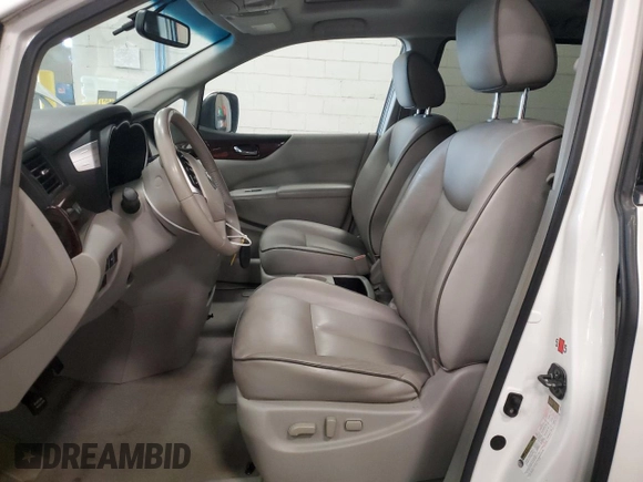 2011 Nissan Quest SL with VIN JN8AE2KP0B9006265, listed as a Copart auction lot 61105715 with 143,967 mi miles and Salvage title. Bid and sale history available at DreamBid. Image 7.