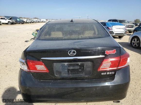 2012 Lexus ES 350 with VIN JTHBK1EG2C2486297, listed as a Copart auction lot 48307455 with 0 mi miles and Salvage Title. Bid and sale history available at carsss.com. Image 6.
