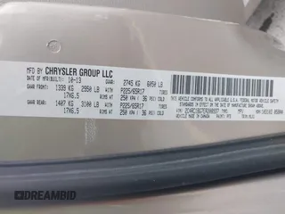 2014 Chrysler Town & Country Touring with VIN 2C4RC1BG7ER208937, listed as a IAAI auction lot 42213347 with 198,077 mi miles and . Bid and sale history available at DreamBid. Image 9.