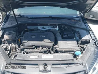 2016 Volkswagen Golf TSI S with VIN 3VWC17AU4GM520968, listed as a IAAI auction lot 42200636 with 95,521 mi miles and . Bid and sale history available at DreamBid. Image 10.