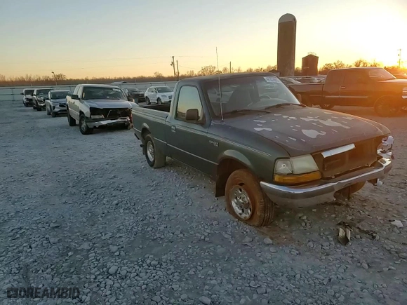 1998 Ford Ranger XL with VIN 1FTYR10U1WUC71393, listed as a Copart auction lot 42553905 with 310,525 mi miles and Salvage Title. Bid and sale history available at carsss.com. Image 11.