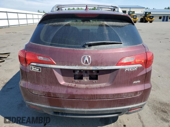2014 Acura RDX with VIN 5J8TB4H36EL000170, listed as a Copart auction lot 65952204 with 190,310 mi miles and Salvage title. Bid and sale history available at DreamBid. Image 6.