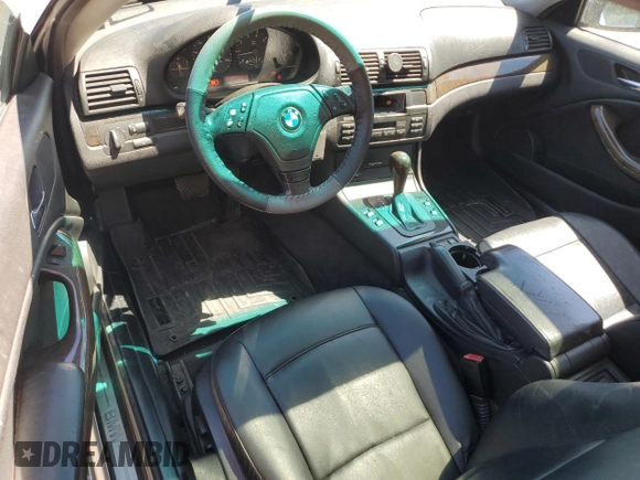 2000 BMW 3 Series 323Ci with VIN WBABM3345YJN83679, listed as a Copart auction lot 54029145 with 165,327 mi miles and Salvage Title. Bid and sale history available at DreamBid. Image 8.