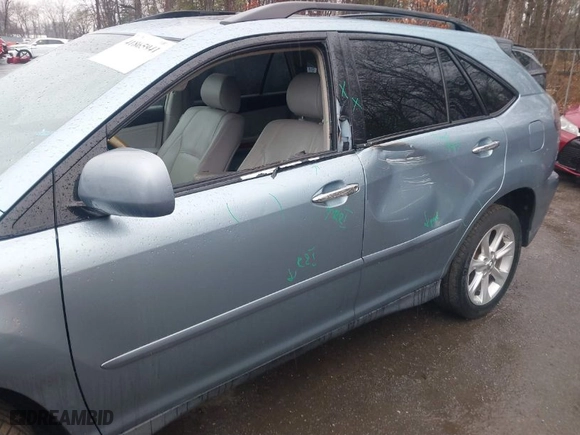 2008 Lexus RX 350 with VIN 2T2GK31U98C055507, listed as a IAAI auction lot 41865941 with 155,126 mi miles. Bid and sale history available at carsss.com. Image 6.