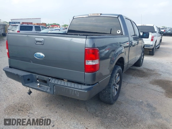 2008 Ford F-150 XL with VIN 1FTRW12W68KD95752, listed as a IAAI auction lot 41872451 with 188,078 mi miles. Bid and sale history available at carsss.com. Image 4.