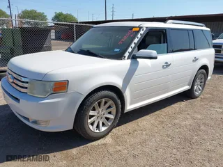 2012 Ford Flex SEL with VIN 2FMGK5CC5CBD22773, listed as a IAAI auction lot 41926348 with 124,420 mi miles. Bid and sale history available at carsss.com. Image 2.