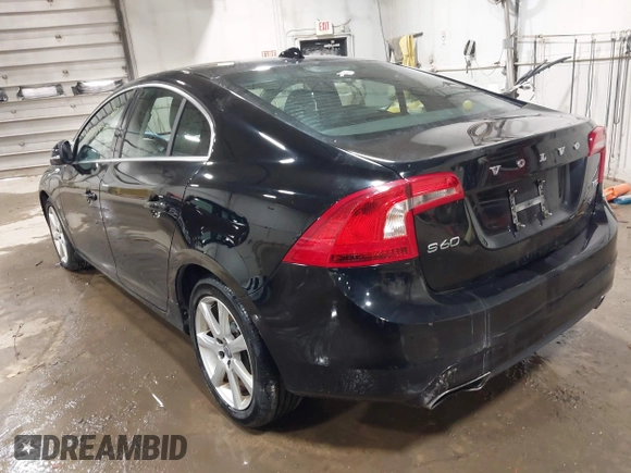 2016 Volvo S60 T5 Drive-E Premier with VIN YV126MFK9G2405922, listed as a IAAI auction lot 41559537 with 60,830 mi miles. Bid and sale history available at carsss.com. Image 3.