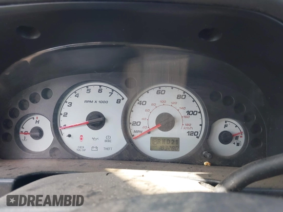 2004 Ford Escape XLT z VIN 1FMYU03144KA97818, wystawiony jako IAAI lot #42213241 z przebiegiem 183 280 mil mil oraz . Historia ofert i sprzedaży dostępna na DreamBid. Obrazek 7.