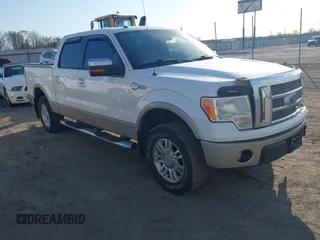2010 Ford F-150 XL with VIN 1FTFW1CV5AKB47698, listed as a IAAI auction lot 41653278 with 182,223 mi miles. Bid and sale history available at carsss.com. Image 1.