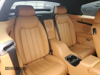 2011 Maserati GranTurismo Convertible with VIN ZAM45KMA8B0054033, listed as a Copart auction lot 48863045 with 19,365 mi miles and Clean Title. Bid and sale history available at carsss.com. Image 10.