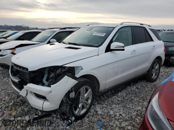 2014 Mercedes-Benz M 350 with VIN 4JGDA2EB5EA392684, listed as a Copart auction lot 42676784 with 212,664 mi miles and Clean Title. Bid and sale history available at DreamBid. Image 1.