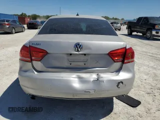 2013 Volkswagen Passat S with VIN 1VWAP7A38DC079906, listed as a Copart auction lot 48803035 with 161,262 mi miles and Non repairable. Bid and sale history available at DreamBid. Image 6.