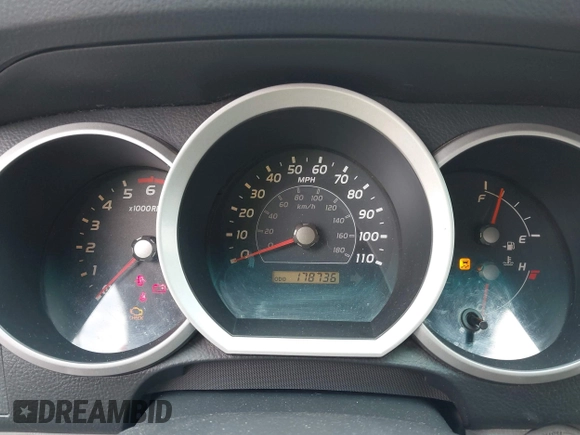 2008 Toyota 4Runner SR5 with VIN JTEZU14R488093169, listed as a IAAI auction lot 41456205 with 178,736 mi miles. Bid and sale history available at carsss.com. Image 7.
