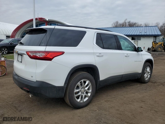 2021 Chevrolet Traverse LT Cloth with VIN 1GNEVGKW2MJ188769, listed as a Copart auction lot 47722285 with 48,169 mi miles and Salvage Title. Bid and sale history available at carsss.com. Image 3.