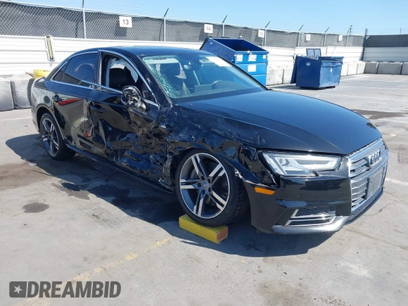 2017 Audi A4 Premium Plus z VIN WAUENAF44HN001610, wystawiony jako IAAI lot #42094307 z przebiegiem 87 480 mil mil oraz . Historia ofert i sprzedaży dostępna na DreamBid. Obrazek 1.