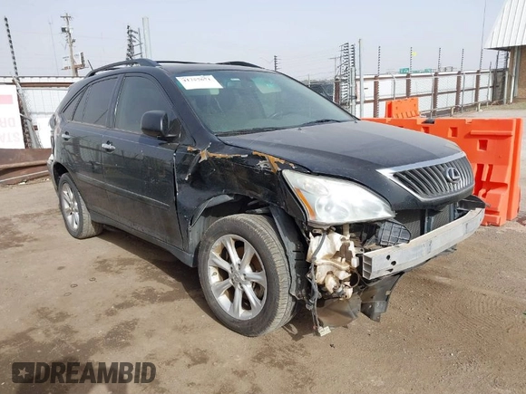 2009 Lexus RX 350 with VIN 2T2GK31U29C075504, listed as a IAAI auction lot 41757671 with 168,118 mi miles and . Bid and sale history available at DreamBid. Image 1.