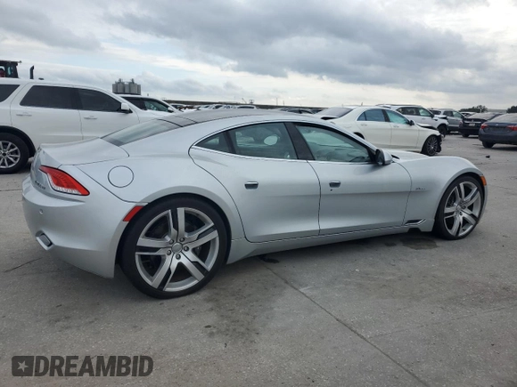 2012 Fisker Karma EcoSport с VIN YH4K14AA0CA001402, выставлен на аукционе Copart как лот 82791574 с пробегом Не указан миль и Списание • Salvage title. История ставок и продаж доступна на DreamBid. Изображение 3.