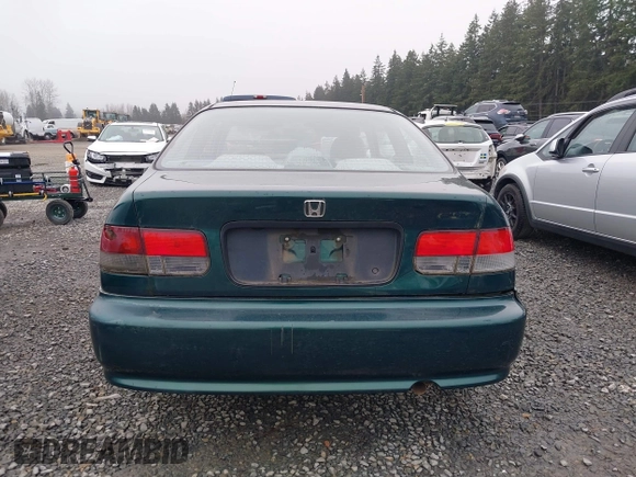 1999 Honda Civic DX with VIN 1HGEJ612XXL003343, listed as a IAAI auction lot 41883367 with 285,176 mi miles. Bid and sale history available at carsss.com. Image 17.
