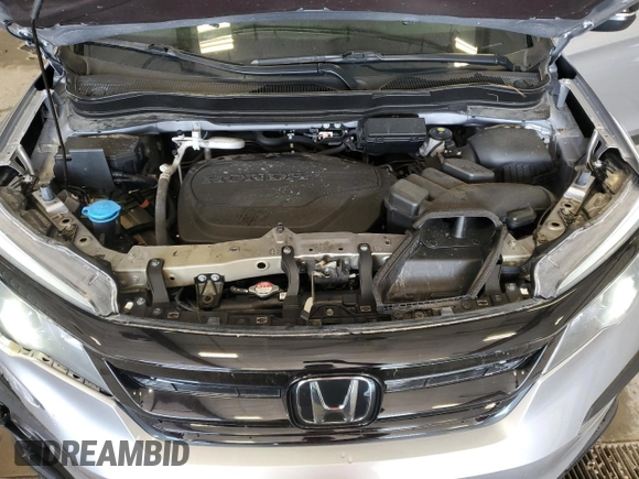 2022 Honda Pilot Sport with VIN 5FNYF6H32NB073530, listed as a Copart auction lot 60839455 with 23,001 mi miles and Salvage title. Bid and sale history available at DreamBid. Image 12.