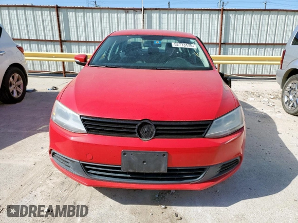 2014 Volkswagen Jetta Sedan SE with VIN 3VWD17AJ0EM401967, listed as a Copart auction lot 52773175 with 159,168 mi miles and Salvage Title. Bid and sale history available at carsss.com. Image 5.