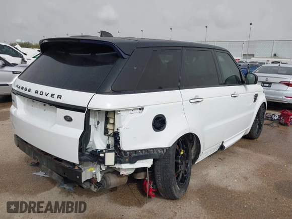 2018 Land Rover Range Rover Sport Autobiography with VIN SALWV2REXJA810472, listed as a IAAI auction lot 41803942 with 46,842 mi miles and . Bid and sale history available at DreamBid. Image 4.