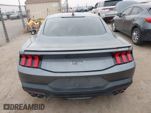 2024 Ford Mustang GT with VIN 1FA6P8CF4R5420368, listed as a IAAI auction lot 41698836 with 12,708 mi miles and . Bid and sale history available at DreamBid. Image 17.