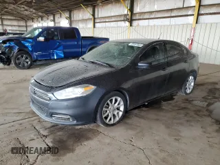 2013 Dodge Dart Rallye with VIN 1C3CDFBA4DD202014, listed as a Copart auction lot 43281965 with 169,062 mi miles and Clean Title. Bid and sale history available at carsss.com. Image 1.