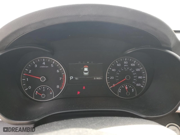 2019 Kia Optima SX with VIN 5XXGW4L25KG335015, listed as a Copart auction lot 49240855 with 51,933 mi miles and Salvage Title. Bid and sale history available at carsss.com. Image 9.