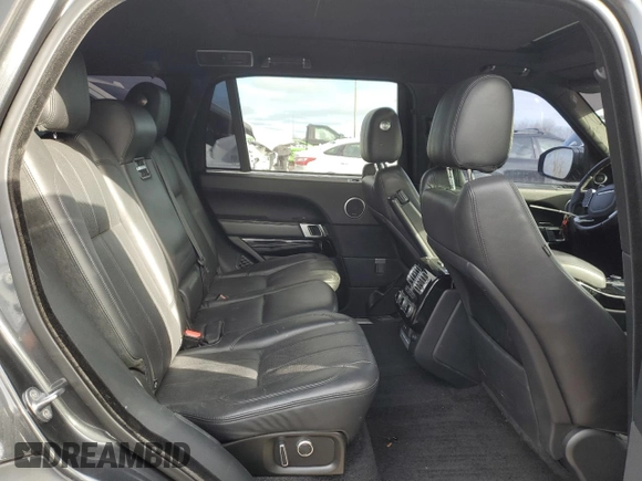 2017 Land Rover Range Rover with VIN SALGS5FE8HA347325, listed as a Copart auction lot 43391445 with 92,181 mi miles and Clean title. Bid and sale history available at DreamBid. Image 11.