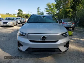 2023 Volvo XC40 Ultimate with VIN YV4ED3UM8P2946867, listed as a Copart auction lot 63029375 with 13,663 mi miles and Salvage title. Bid and sale history available at DreamBid. Image 5.