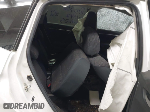 2016 Honda Fit LX with VIN JHMGK5H5XGX021847, listed as a IAAI auction lot 41651588 with 18,140 mi miles. Bid and sale history available at carsss.com. Image 8.