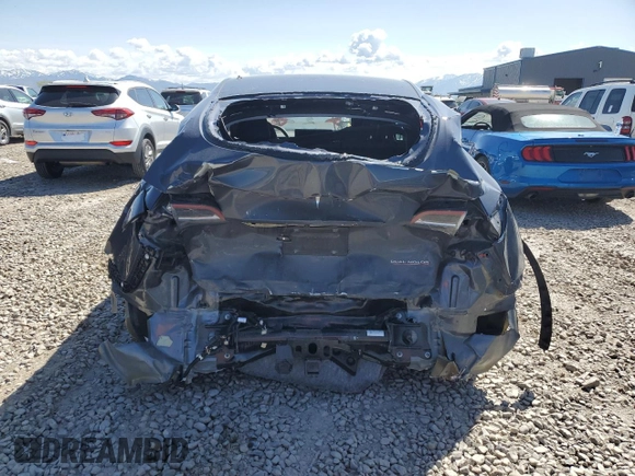 2022 Tesla Model Y Performance with VIN 7SAYGDEF1NF466938, listed as a Copart auction lot 53678045 with 50,135 mi miles and Salvage Title. Bid and sale history available at DreamBid. Image 6.