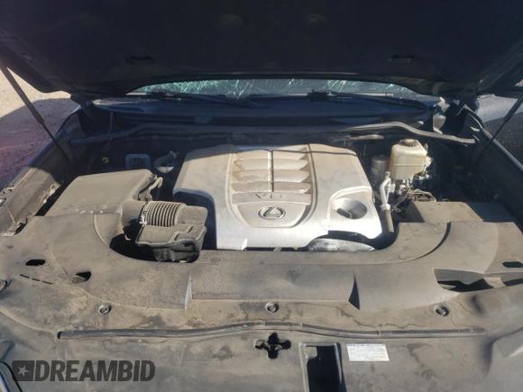 2020 Lexus LX 570 with VIN JTJDY7AX9L4332897, listed as a Copart auction lot 71180324 with 42,878 mi miles and Salvage title. Bid and sale history available at DreamBid. Image 12.
